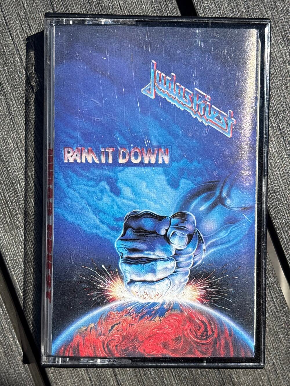 Judas Priest - Ram It Down - Cassette Tape FCT44244 CBS Records 1988